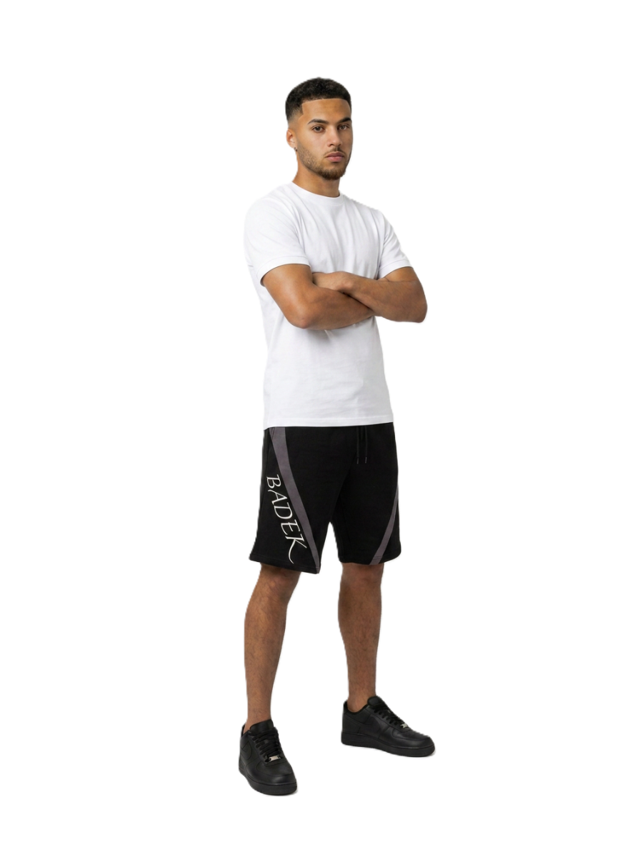 BADEK Pantalon Corto — Men's Black Edition